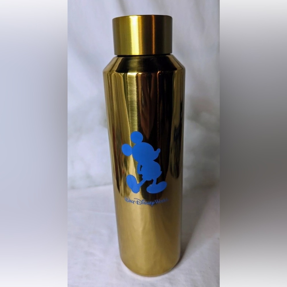Walt Disney World Golden Starbucks, Mickey Mouse Limited Edition Bottle Tumbler